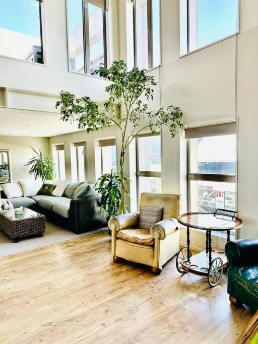 Stunning New York Loft Gallery Christchurch Bagian luar foto